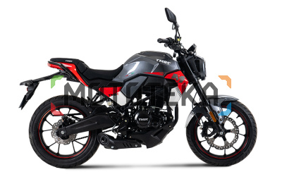 Мотоцикл дорожный TMBK MONTANA Grey/Red с ПТС