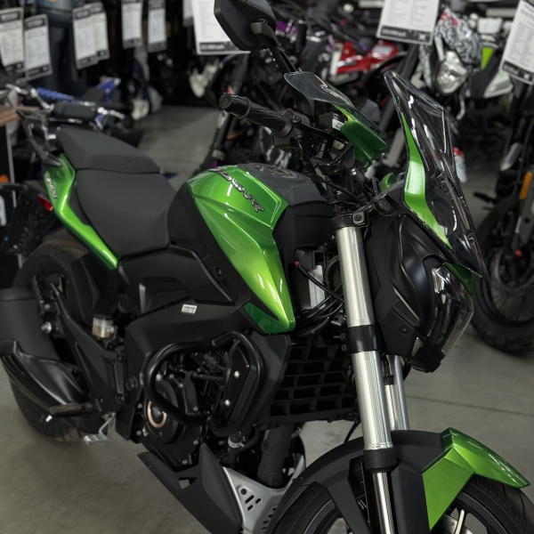 Мотоцикл дорожный BAJAJ (Баджадж) Dominar 400UG Touring зелёный с ПТС | Мототека